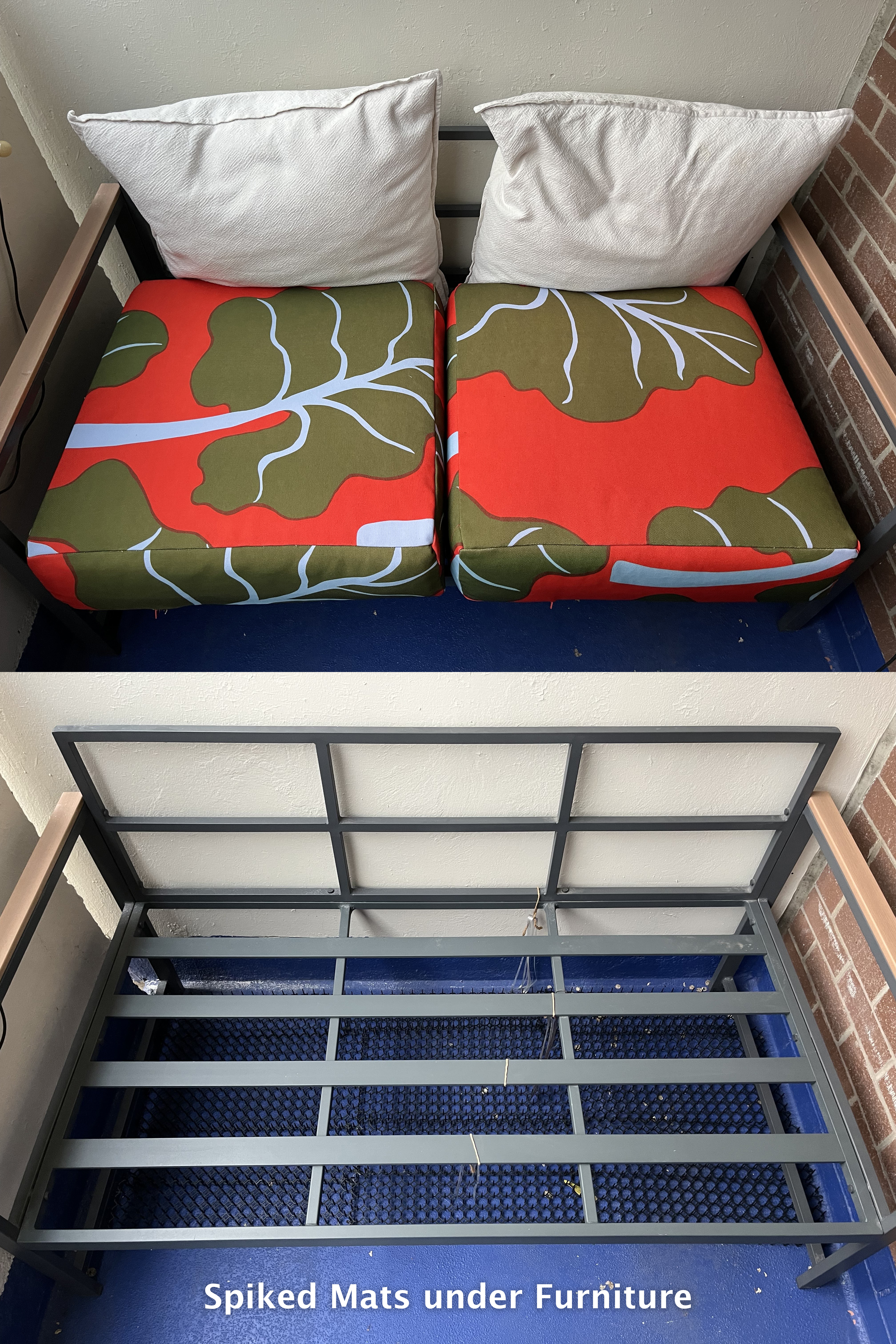 Spiked Mats under Furniture
